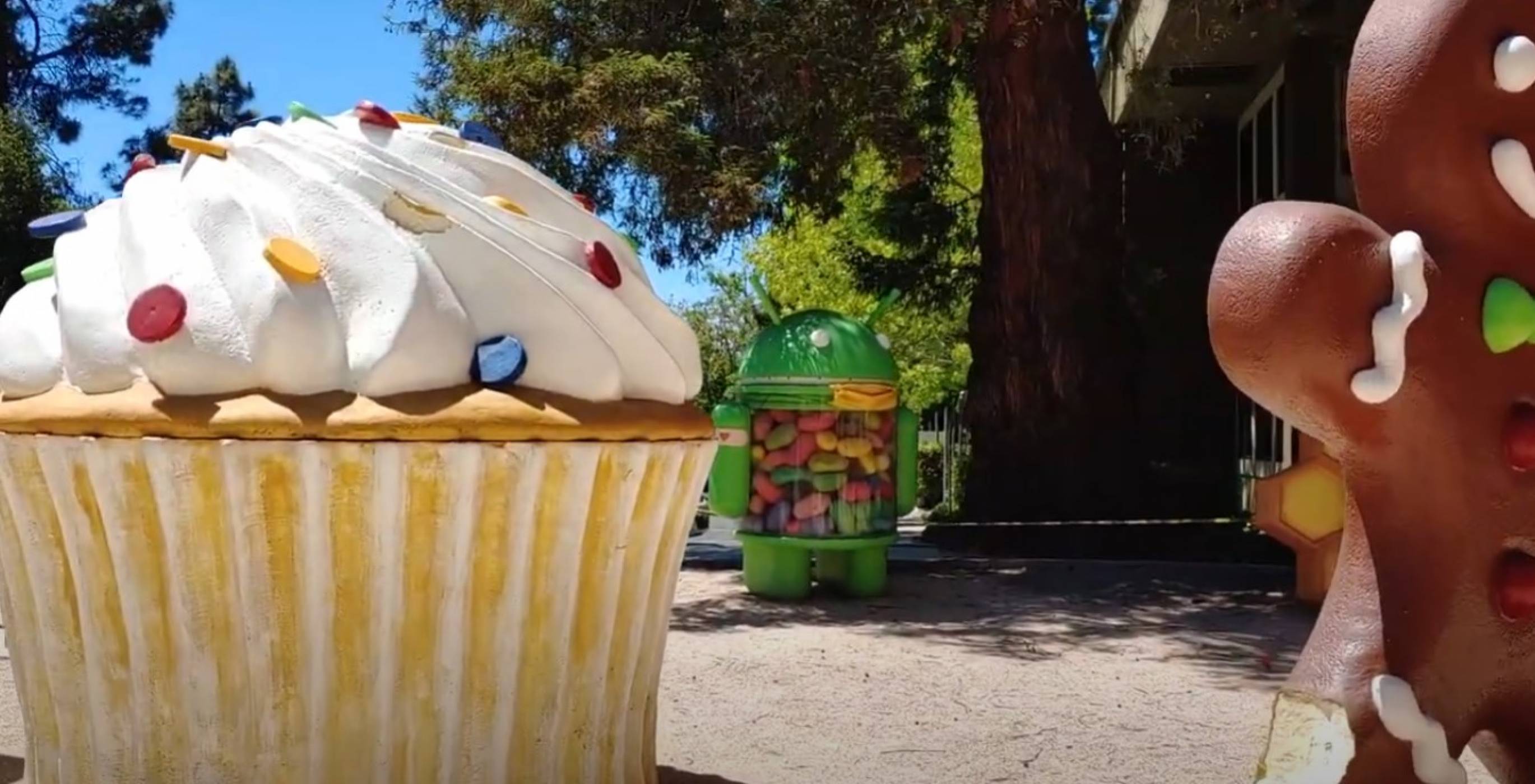 Защо изчезнаха Android статуите от двора в централата на Google? 
