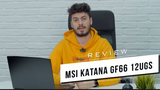 MSI Katana GF66 12UGS - геймърско оръжие за сериозни играчи (ВИДЕО РЕВЮ)