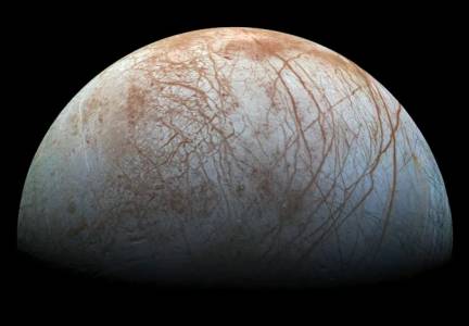 Неочаквана прилика между спътник на Юпитер и нашата Гренландия дава надежда за живот на планетата