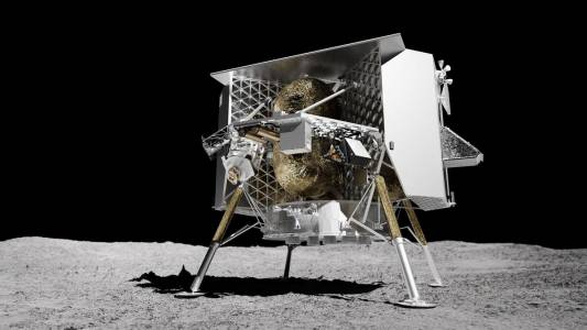 Това е първият US космически апарат, който ще кацне на Луната от Apollo насам 