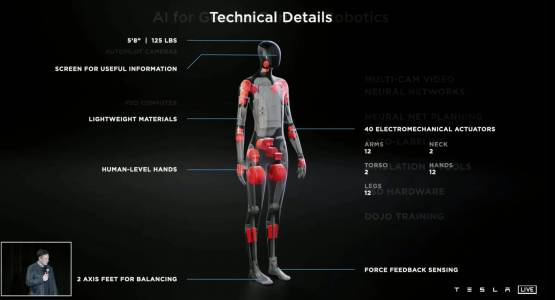Хуманоидният робот на Tesla ще е готов до септември 