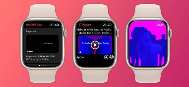 Неофициалното YouTube приложение за Apple Watch направо ще ви подлуди 