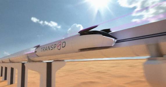 Стартъп обещава влак, който лети с 1000 км/ч 