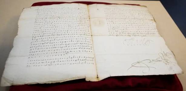 Учените декодираха писмо на Карл V, написано преди почти пет века 