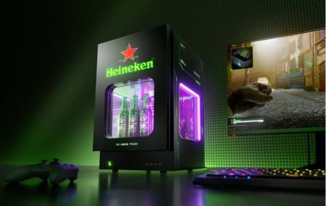 Геймърският хладилник на Heineken охлажда бирата и компютъра ви в летните жеги