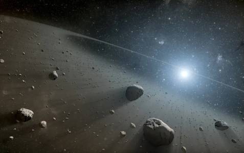 Близък астероид може да съдържа елементи извън периодичната таблица