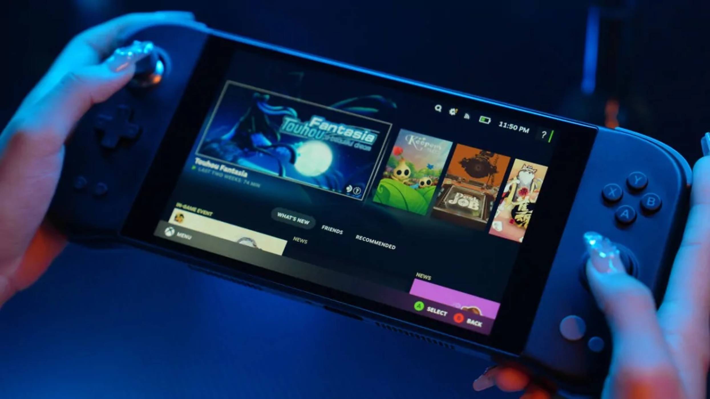 Най-сетне портативна конзола работи със Steam OS, но не е Steam Deck