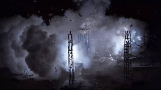 Прототипът на надуваема космическа станция се взривява в това експлозивно видео