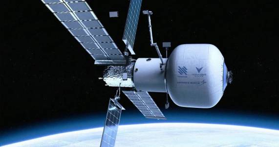 SpaceX ще изведе в орбита частна космическа станция на една единствена ракета