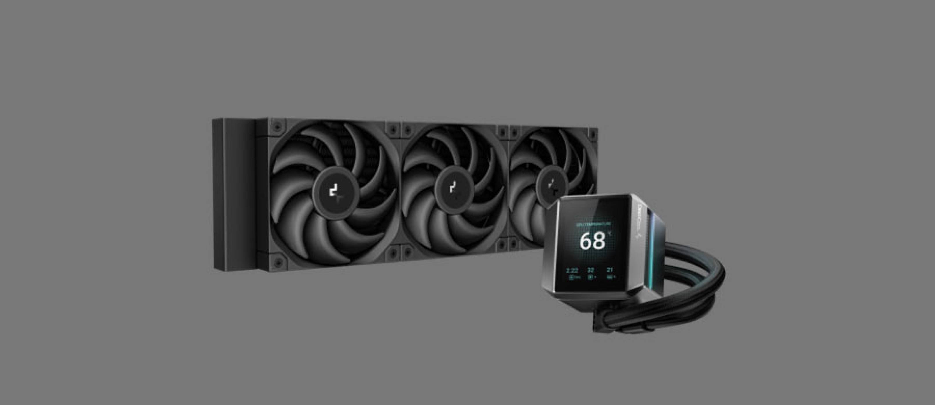 DeepCool представи течните охладители MYSTIQUE с впечатляващ LCD екран и технология от следващо поколение