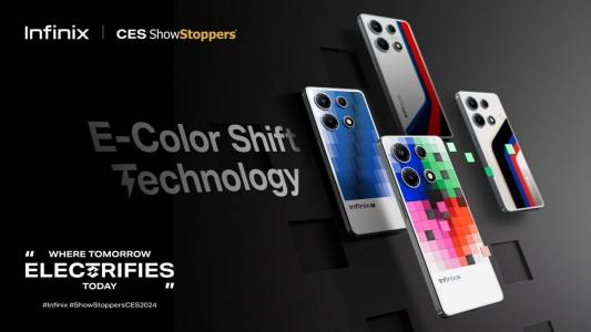 Infinix демонстрира променящи цвета си задни панели за телефони с технологията E Ink (ВИДЕО)