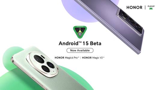 HONOR представя Android 15 Beta за разработчици на софтуер за моделите си Magic6 Pro и Magic V2