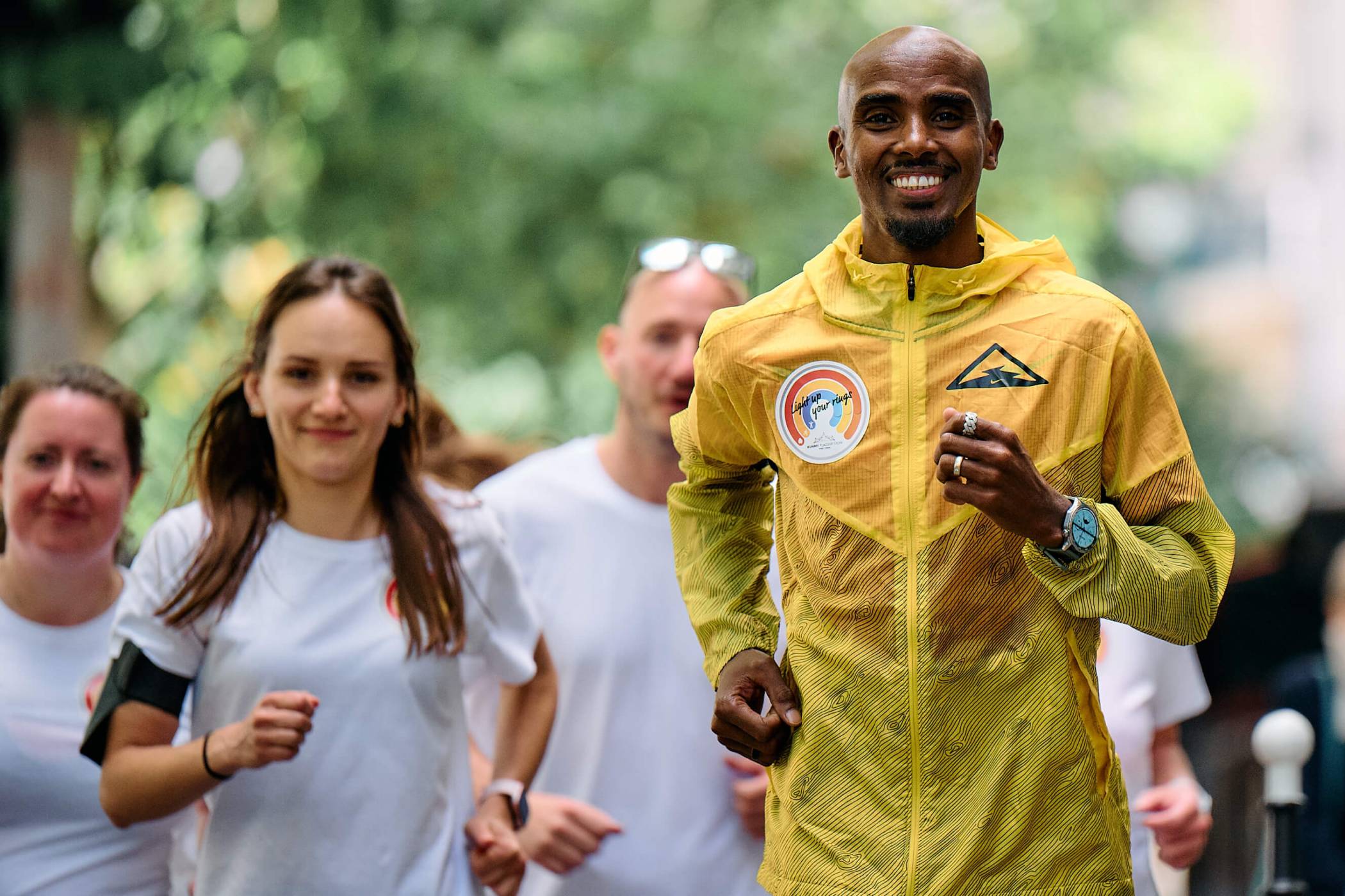 Стартира Light Up Your Rings - лятна европейска кампания на Huawei със сър Мо Фара