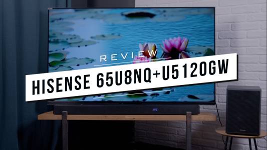 Аудио-визуално изживяване от ново поколение с HISENSE 65U8NQ и HISENSE U5120GW