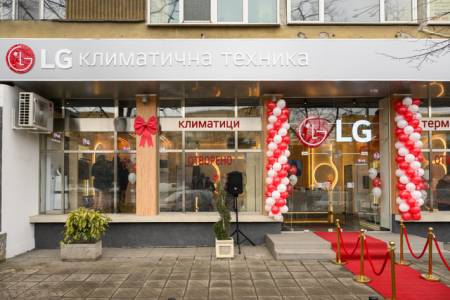 LG откри първия в страната ексклузивен магазин за климатична техника и термопомпи на марката