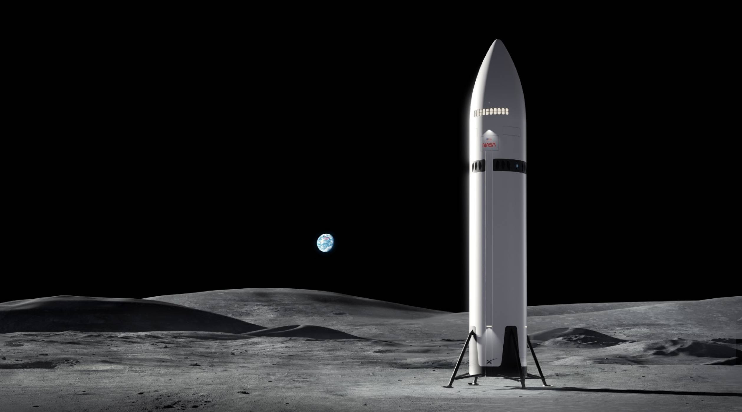 Макар да е насрочено за 2027 г., кацането на SpaceX на Луната всъщност може да закъснее с години