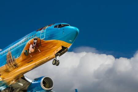 Падащ космически обект може да е счупил пилотската кабина на Boeing 737 над САЩ