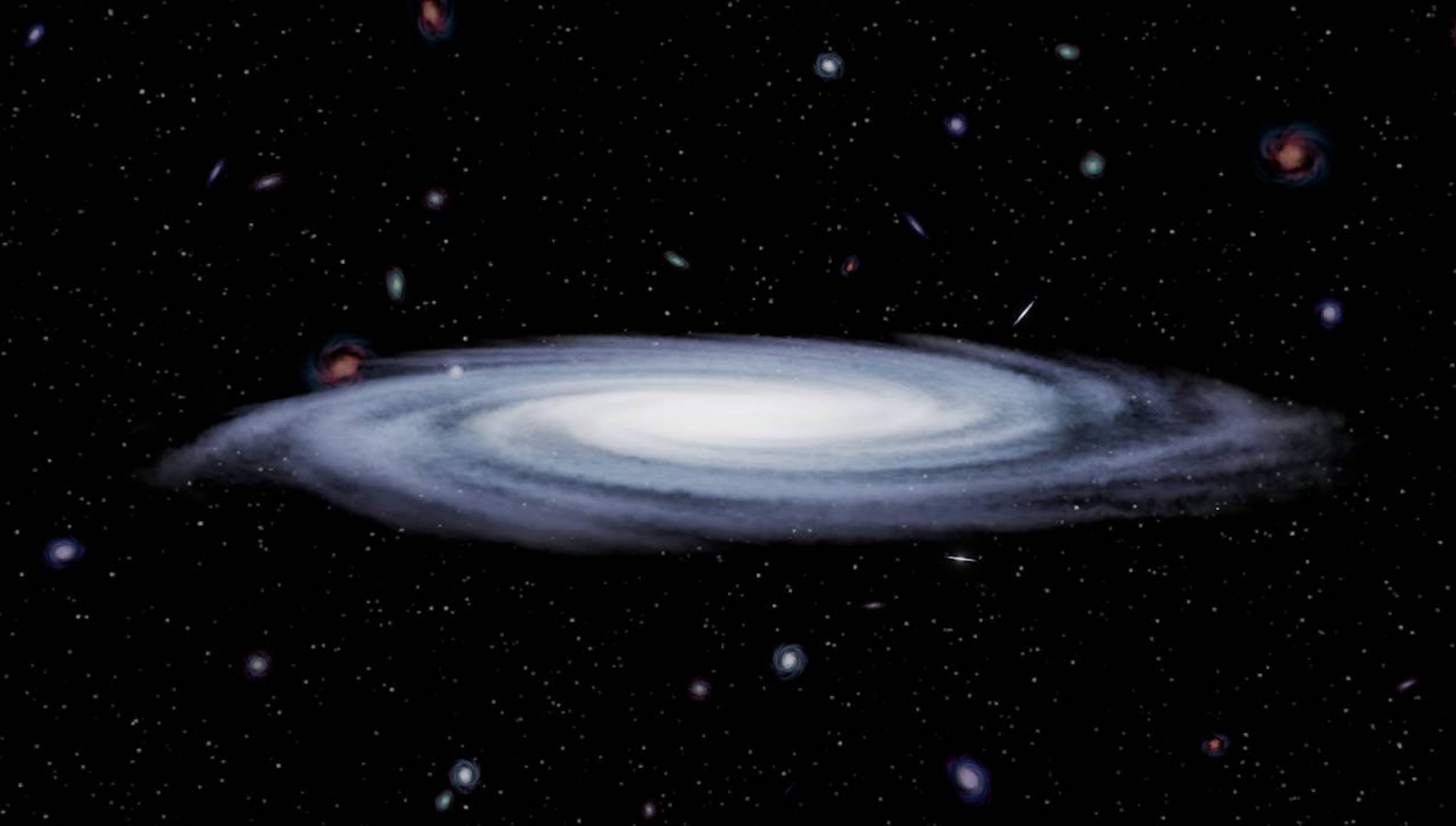 Откриха масивна черна дупка в галактика само 570 млн. години след Големия взрив