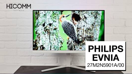 Philips Evnia 27M2N5901A/00 - Ambiglow атмосфера, 4K качество и до 320Hz опресняване (ВИДЕО РЕВЮ)