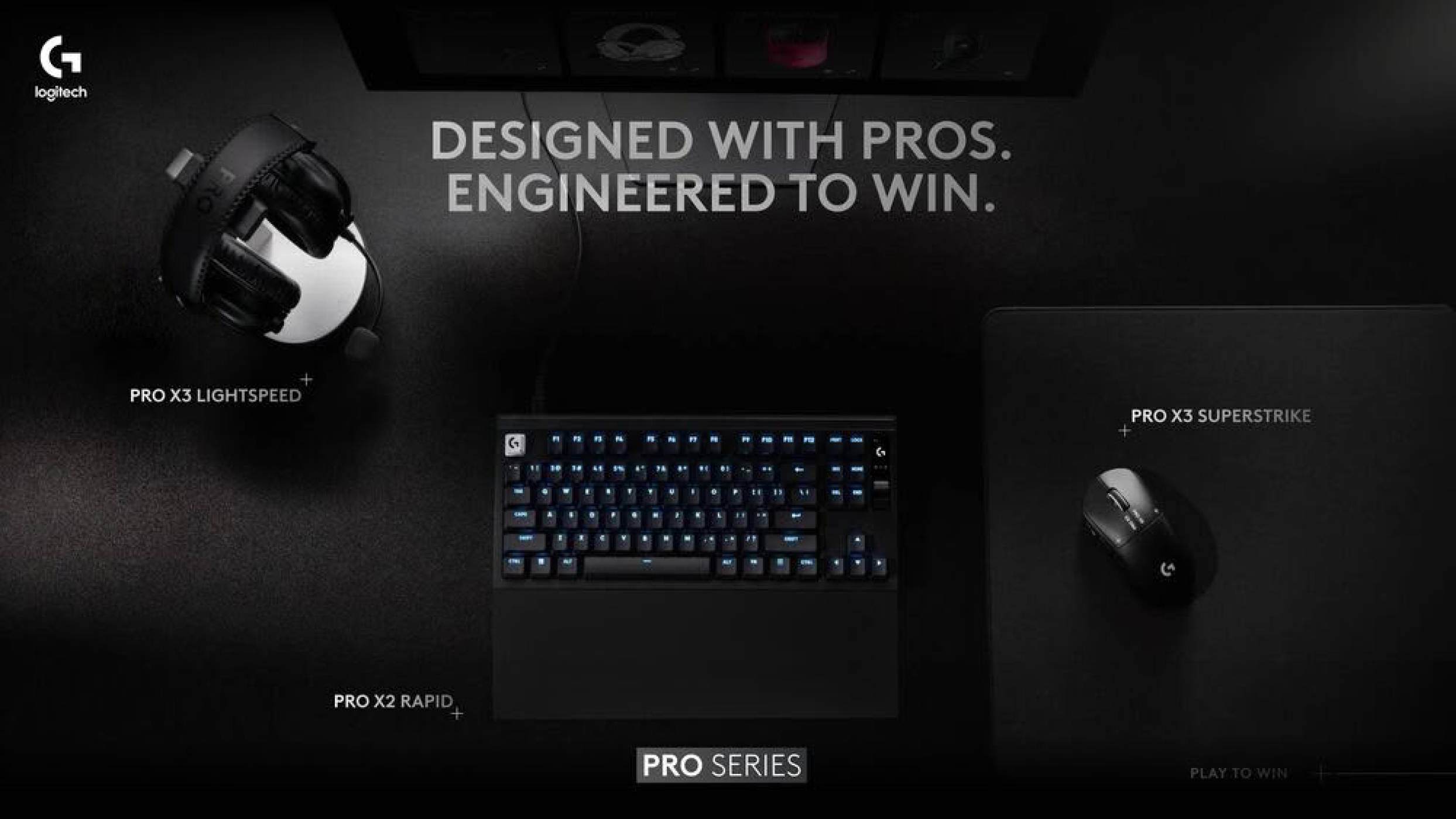 Logitech G отбелязва 10-годишнината на серията PRO с ново поколение състезателни продукти