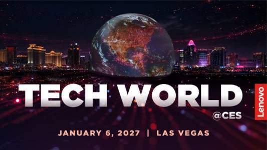 Lenovo обявява Tech World @ CES 2027: Дефиниране на следващата ера на хибридния изкуствен интелект (Hybrid AI)