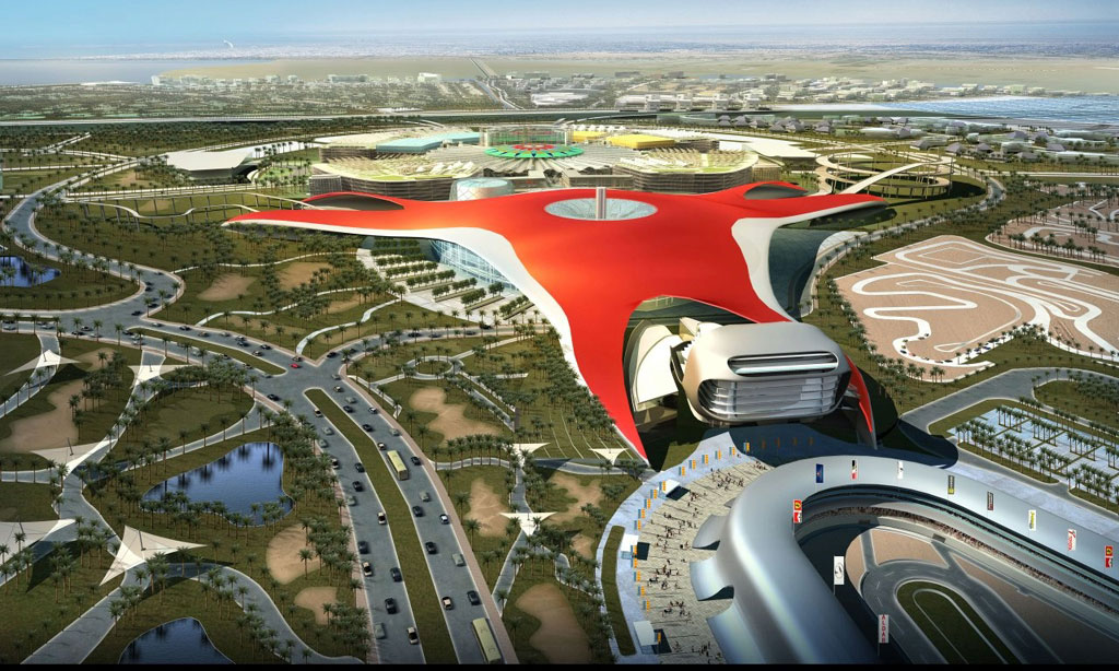 Развлекателен парк Ferrari World – за фенове на Формула 1