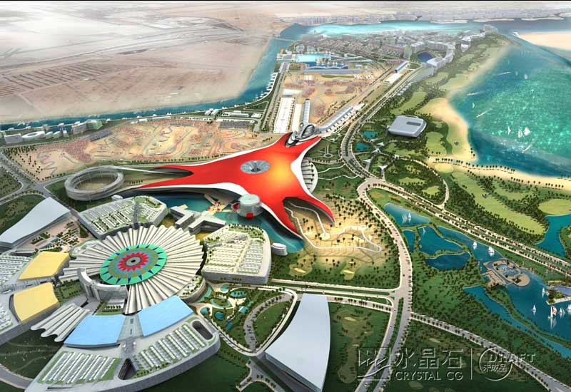 Развлекателен парк Ferrari World – за фенове на Формула 1