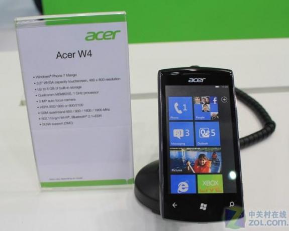 Computex 2011: първият Windows Phone на Acer 