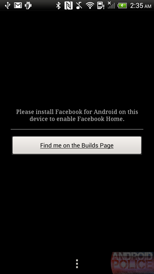Facebook Home е лаунчър за Android