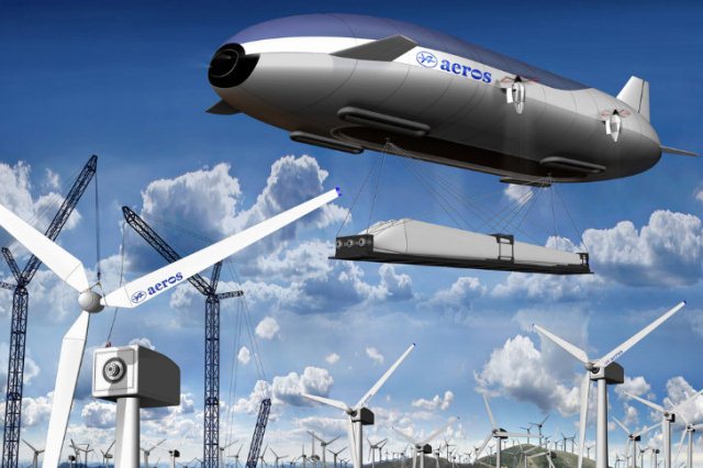 Дирижабълът на бъдещето Aeroscraft полетя 