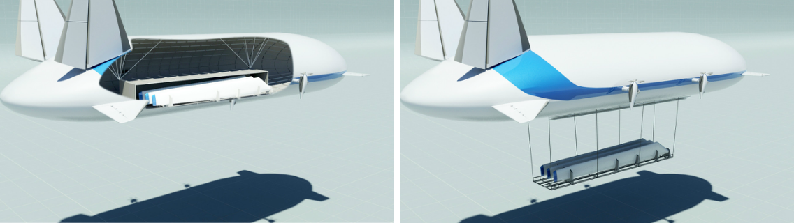 Дирижабълът на бъдещето Aeroscraft полетя 