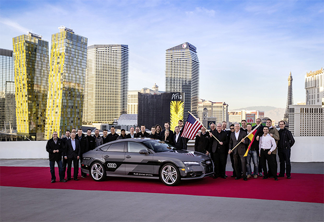 Audi демонстрира своята технология за автономно управление, изминавайки 880 км в САЩ 