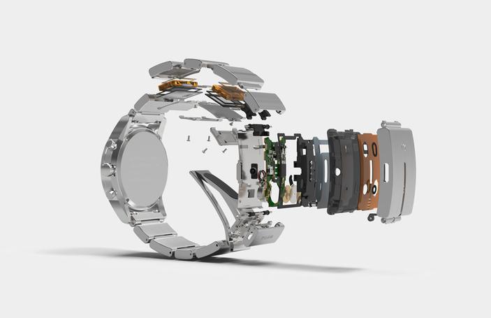 Sony Wena Wrist е съчетание от традиционен часовник и умна верижка