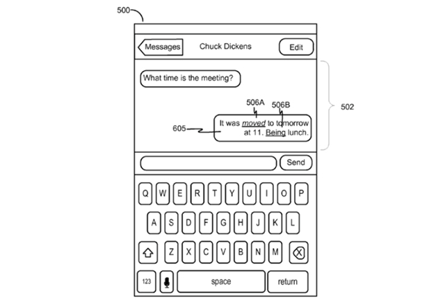 Apple ще подобри автокоригирането на текст в iOS благодарение на нов патент