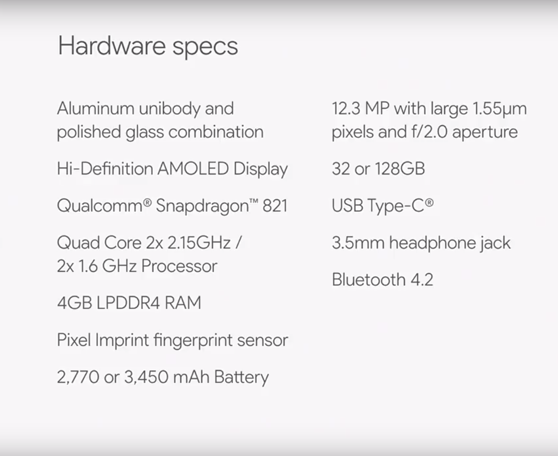 Google представи Pixel и Pixel XL - смартфони с високо качество и стил