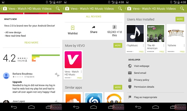 Google Play visual overhaul