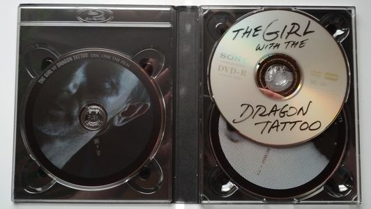 The Girl with the Dragon Tatoo disc