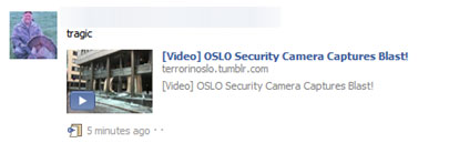 Facebook измама, свързана с Осло